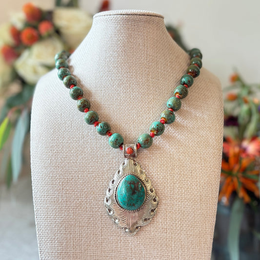 Talisman Necklace - Anahata Aflame