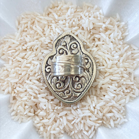 Sacred Heart Adjustable Ring