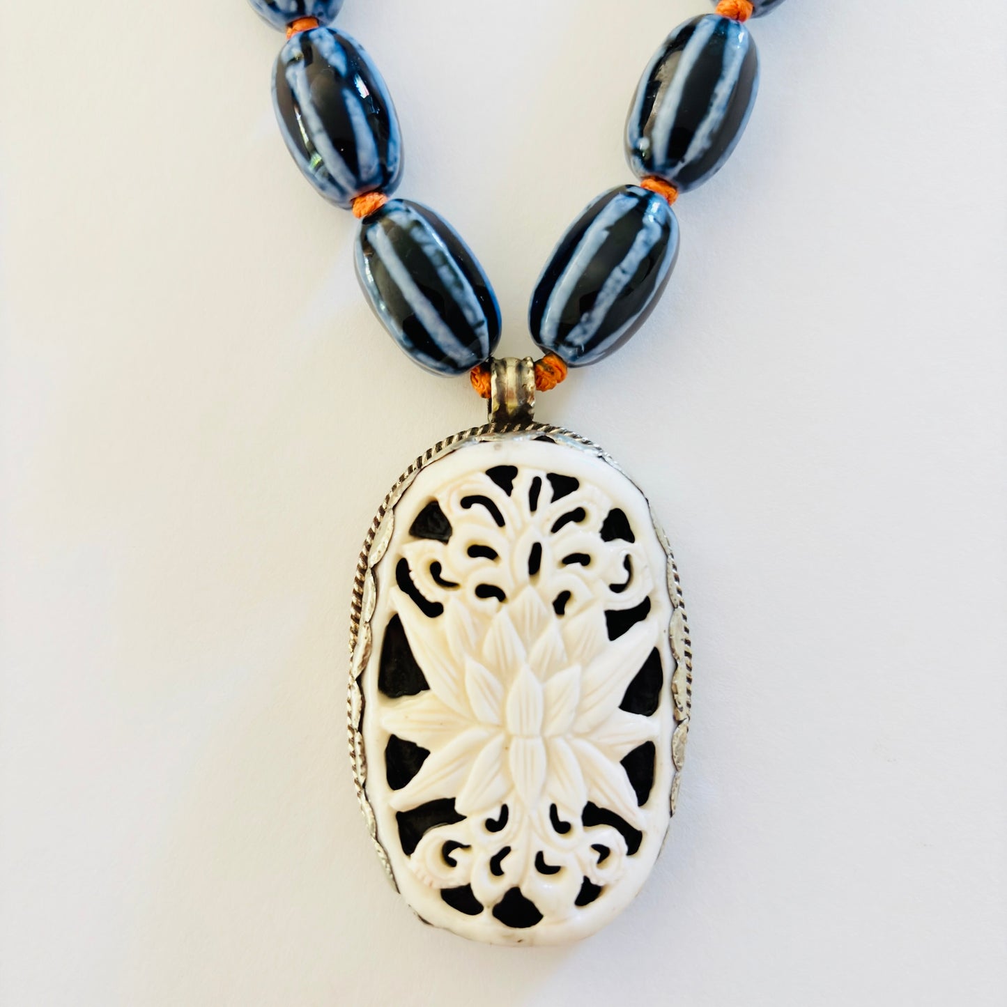 Talisman Necklace - Blue Lotus