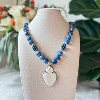 Talisman Necklace - Sacred Heart necklace alternate angle view 1, detailed close-up
