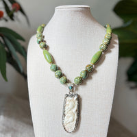Talisman Necklace - Horse Whisperer necklace alternate angle view 2, detailed close-up