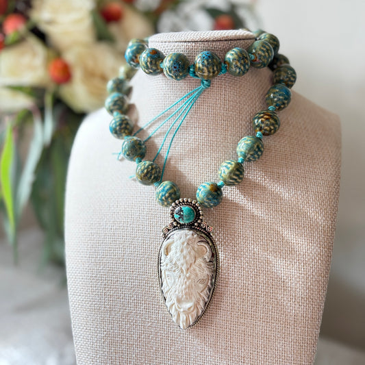 Talisman Necklace - Buffalo
