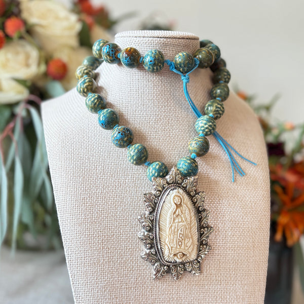 Talisman Necklace - Our Lady (Nuestra Senora) necklace product photo, high quality jewelry image