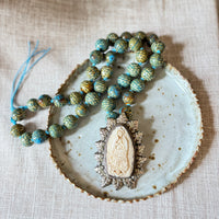 Talisman Necklace - Our Lady (Nuestra Senora) necklace alternate angle view 1, detailed close-up