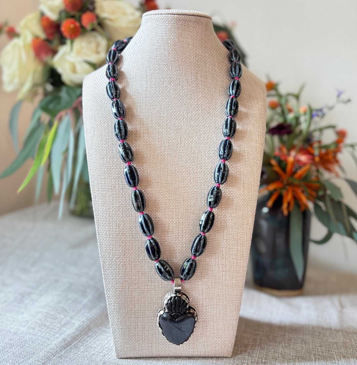 Talisman Necklace - Dark Heart