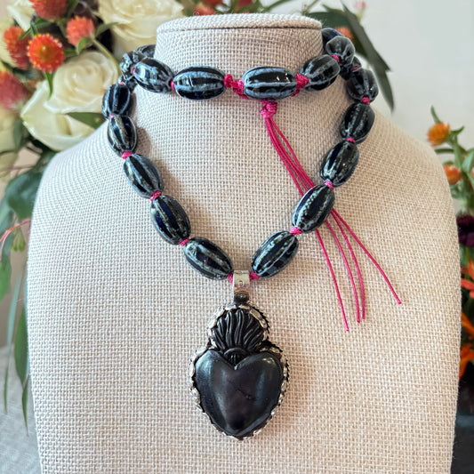 Talisman Necklace - Dark Heart