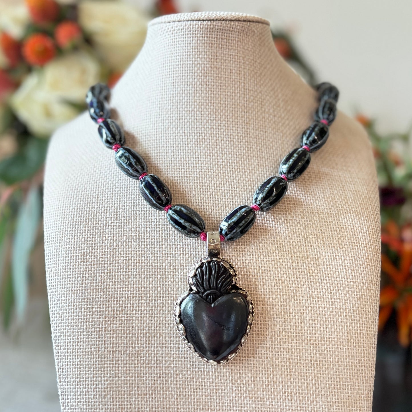 Talisman Necklace - Dark Heart