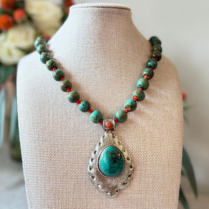 Talisman Necklace - Anahata Aflame