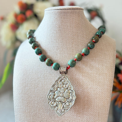 Talisman Necklace - Anahata Aflame