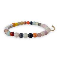 Dyed Agate “Lucky" Bracelet bracelet alternate angle view 1, detailed close-up