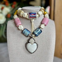 Talisman Necklace - Sacred Heart necklace product photo, high quality jewelry image
