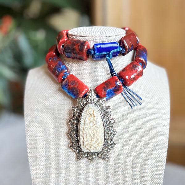 Talisman Necklace - Our Lady (Nuestra Senora) necklace product photo, high quality jewelry image
