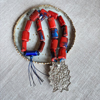 Talisman Necklace - Our Lady (Nuestra Senora) necklace alternate angle view 2, detailed close-up