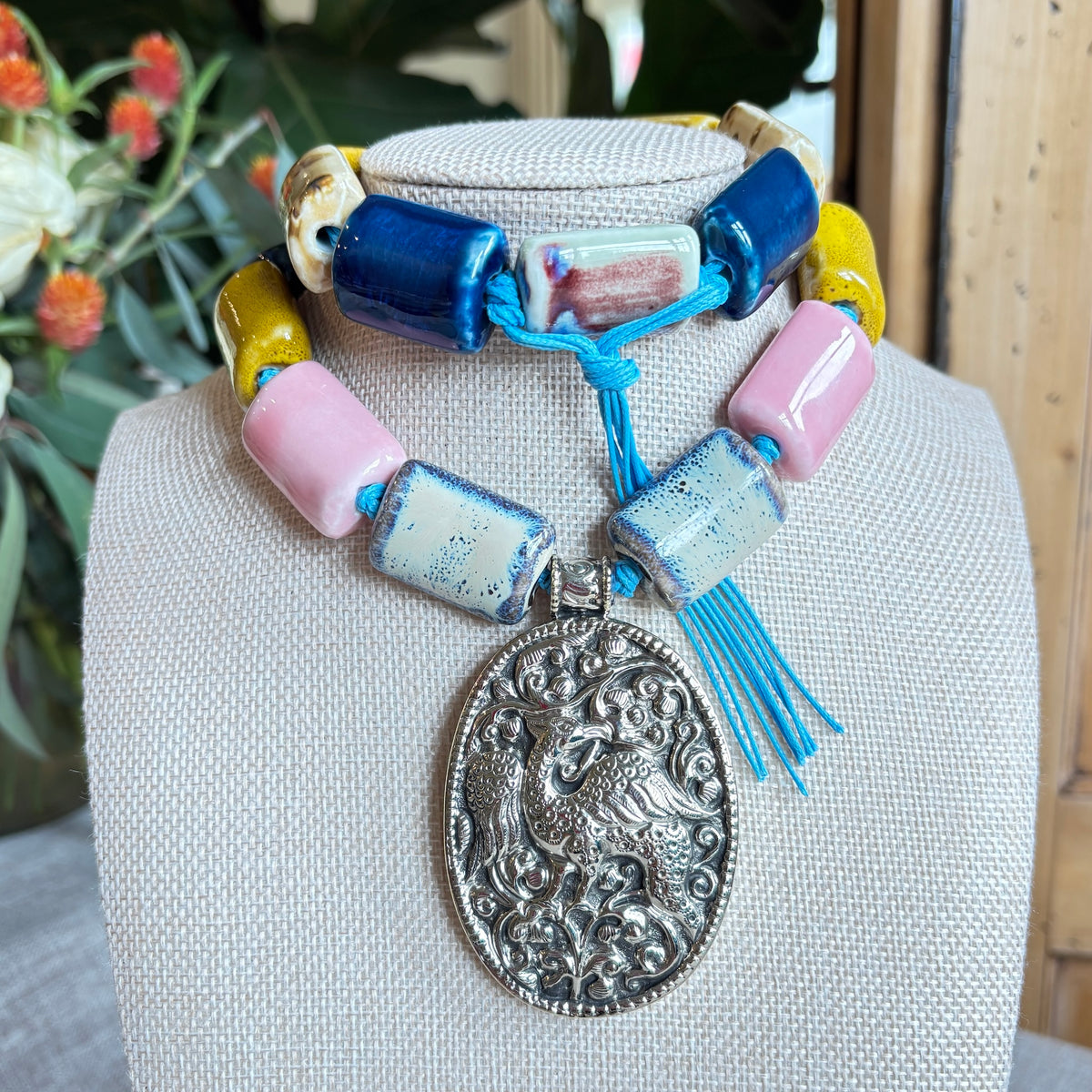 Talisman Necklace - Phoenix necklace product photo, high quality jewelry image