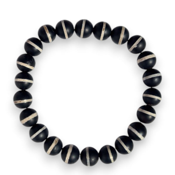 Painted Agate Tribal Bracelet bracelet product photo, high quality jewelry image