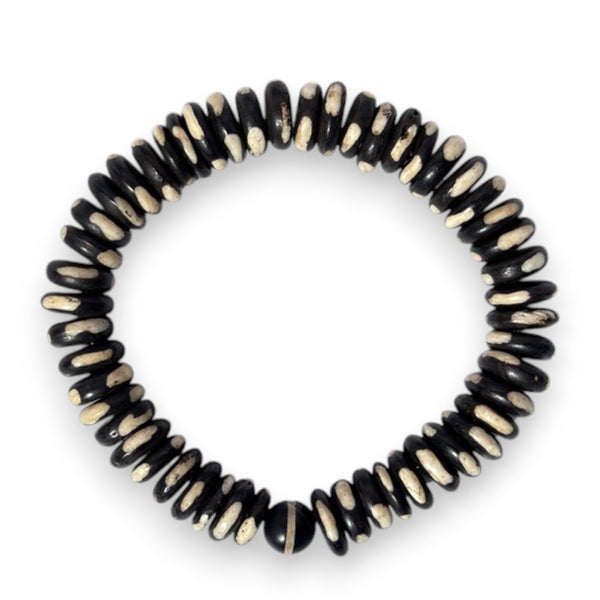 Bone Beads Tribal Bracelet bracelet alternate angle view 1, detailed close-up