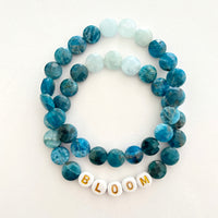 Empowerment Bracelet Duo - BLOOM bracelet product photo, high quality jewelry image