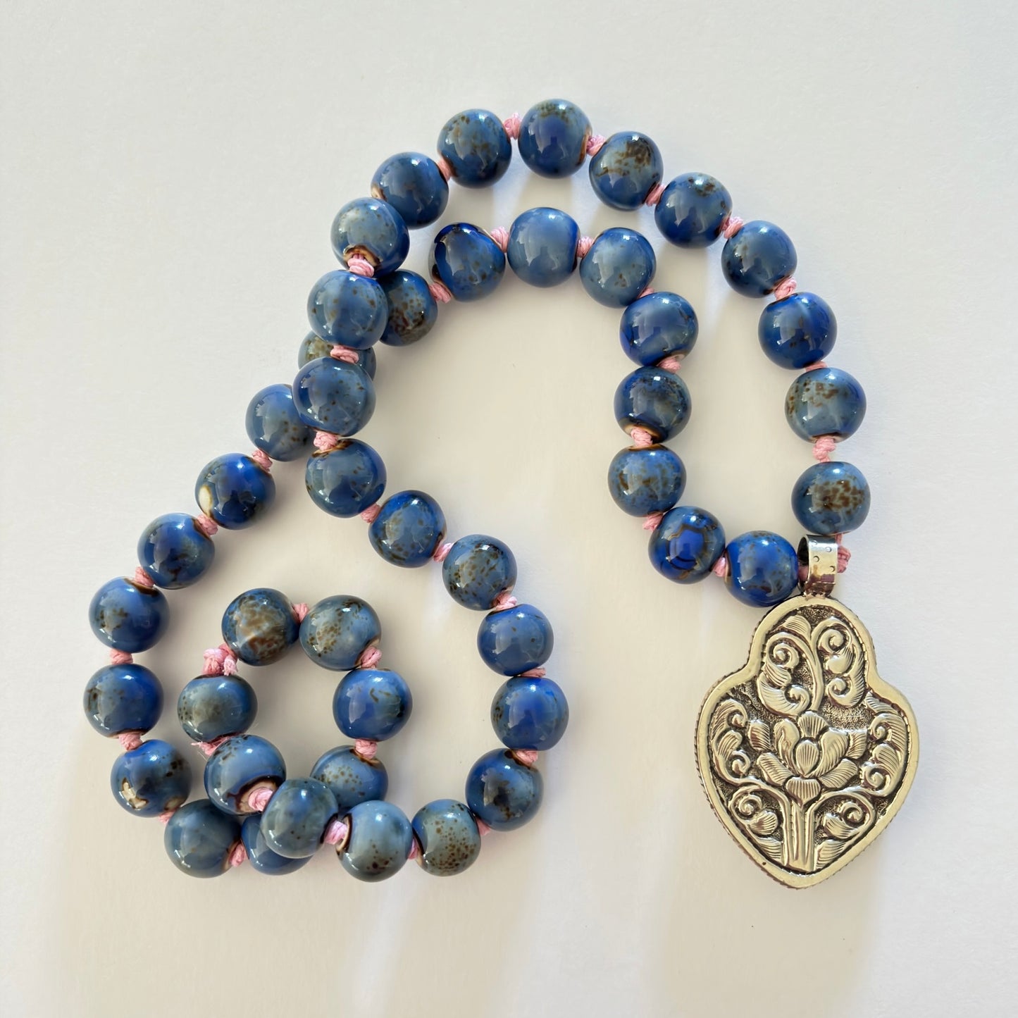 Talisman Necklace - Flaming Heart