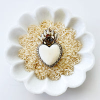 Flaming Heart Adjustable Ring ring product photo, high quality jewelry image