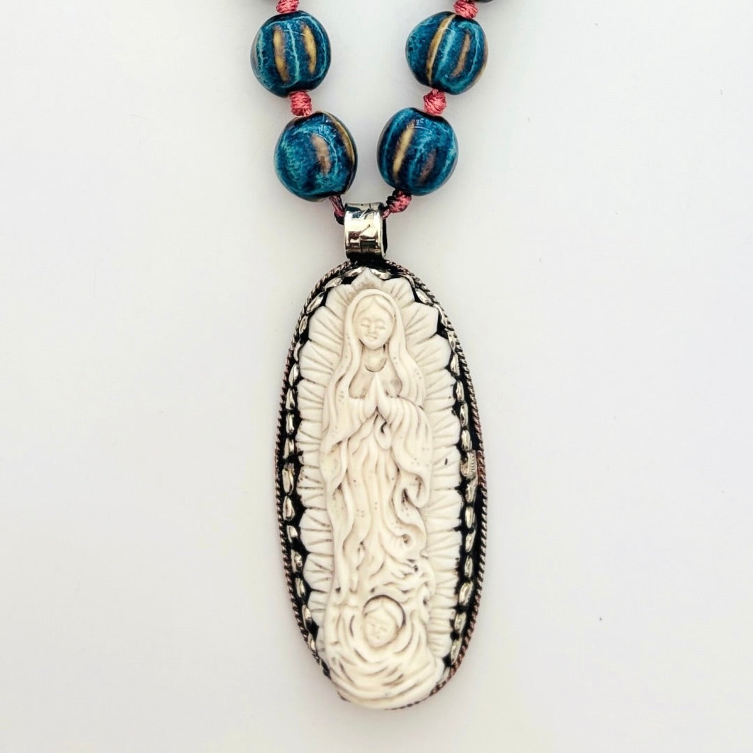 Talisman Necklace - Our Lady necklace product photo, high quality jewelry image