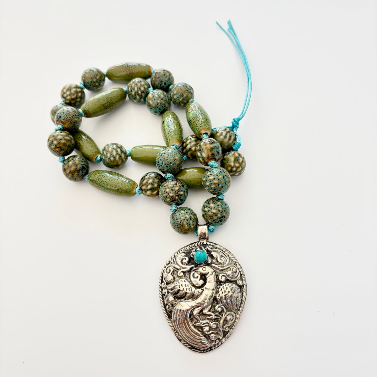 Rising Phoenix Talisman Necklace