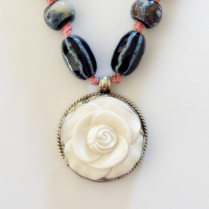 Talisman Necklace - Blooming Rose