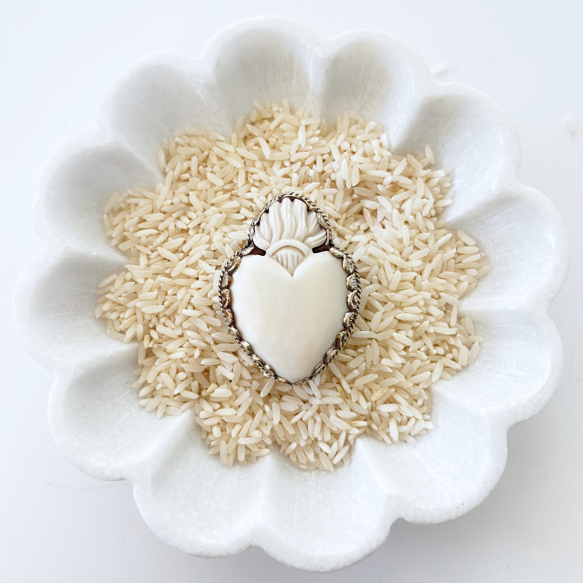 Sacred Heart Adjustable Ring ring product photo, high quality jewelry image
