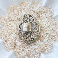 Sacred Heart Adjustable Ring ring alternate angle view 1, detailed close-up