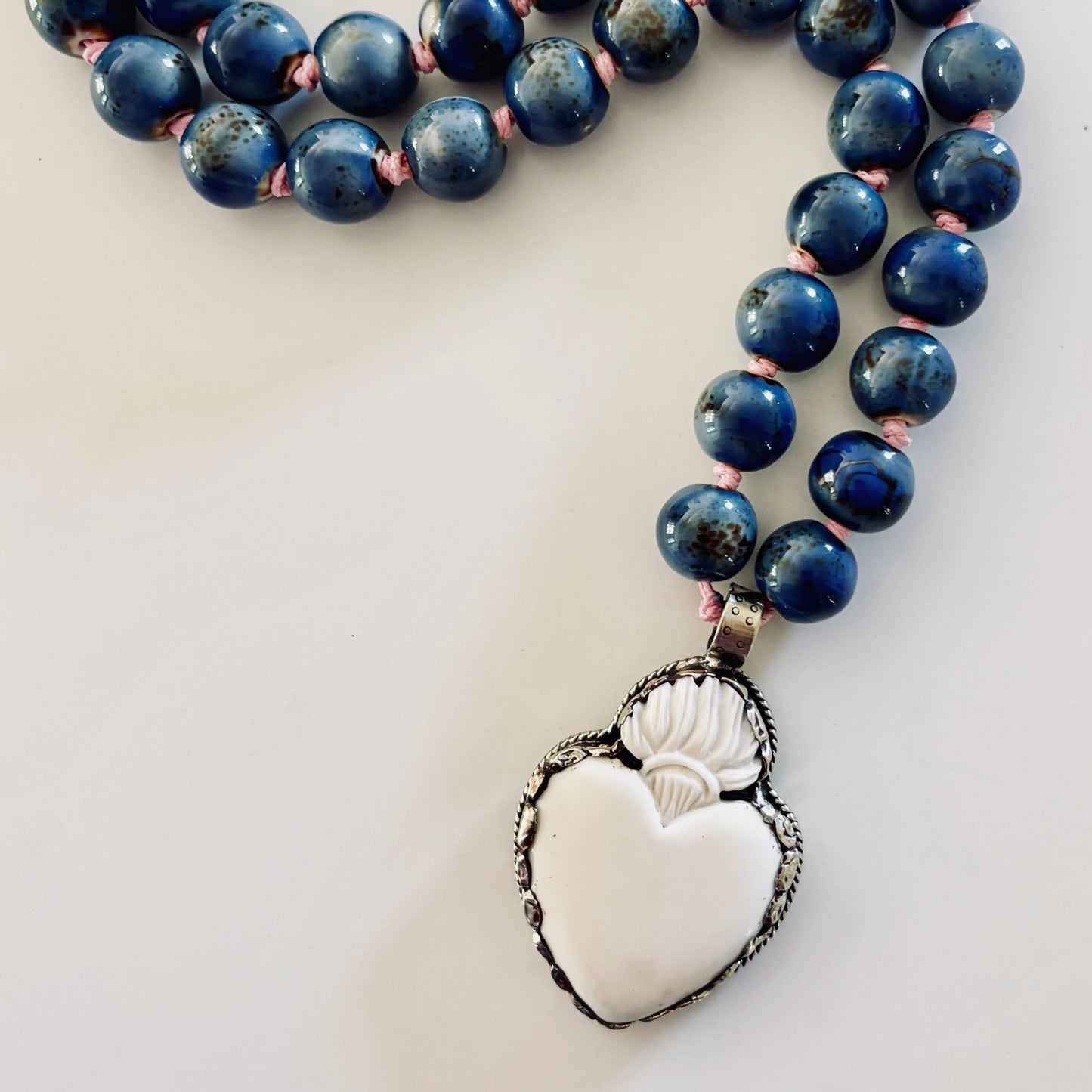 Talisman Necklace - Flaming Heart