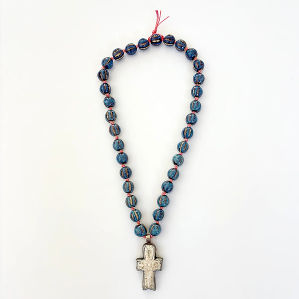Talisman Necklace - Key of Life necklace alternate angle view 1, detailed close-up
