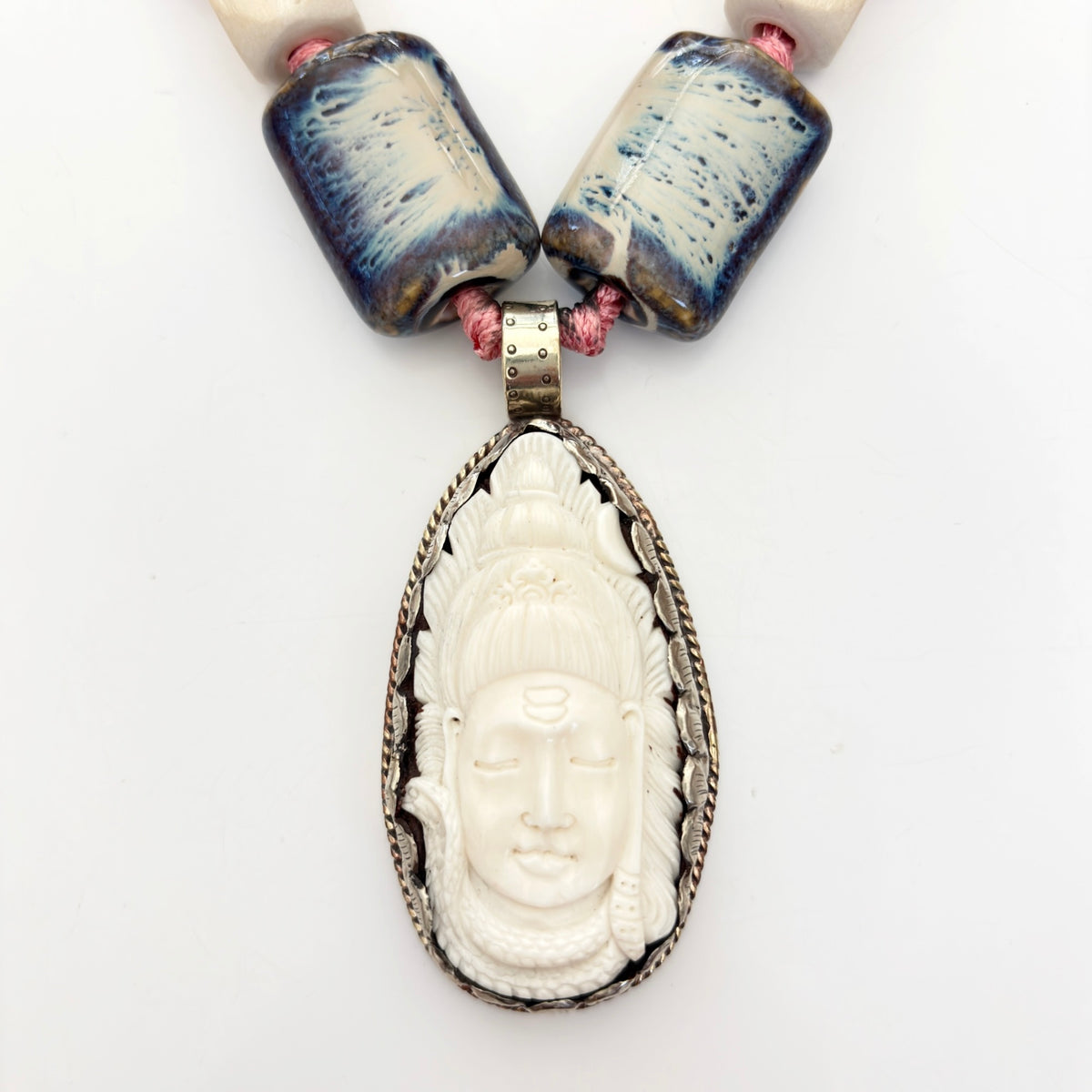 Talisman Necklace - Buddha necklace alternate angle view 1, detailed close-up