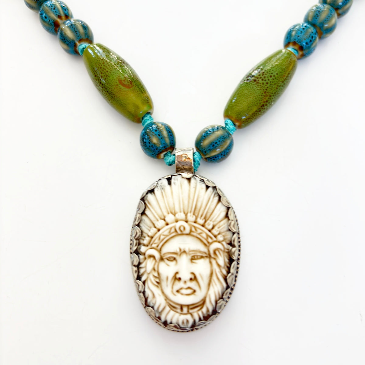 Talisman Necklace - Elder necklace alternate angle view 1, detailed close-up