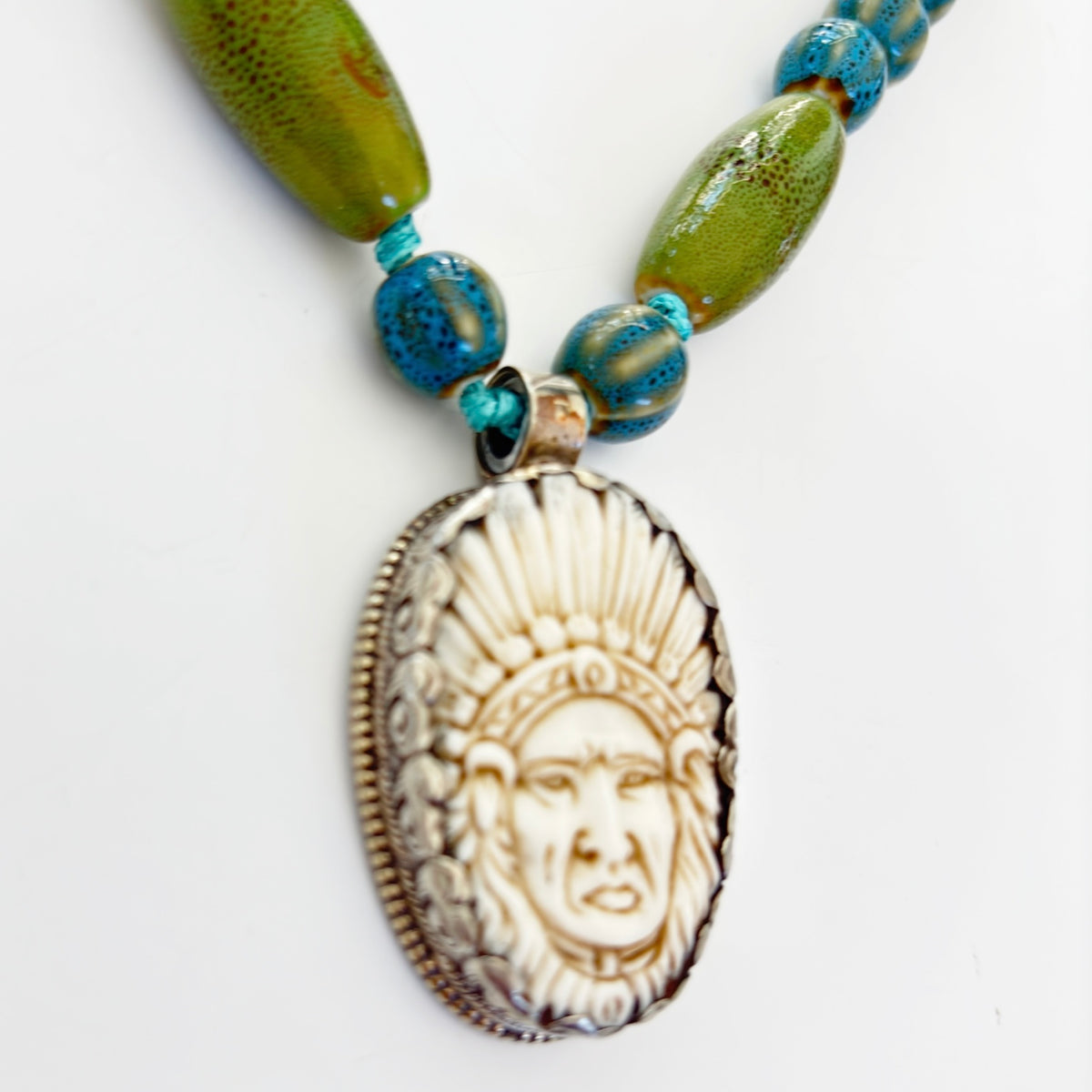 Talisman Necklace - Elder necklace alternate angle view 2, detailed close-up