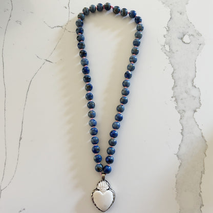 Talisman Necklace - Flaming Heart