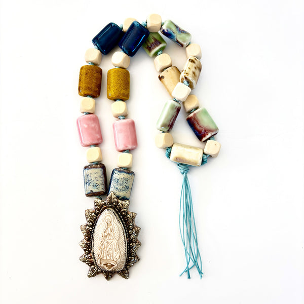 Talisman Necklace - Our Lady (Nuestra Senora) necklace product photo, high quality jewelry image