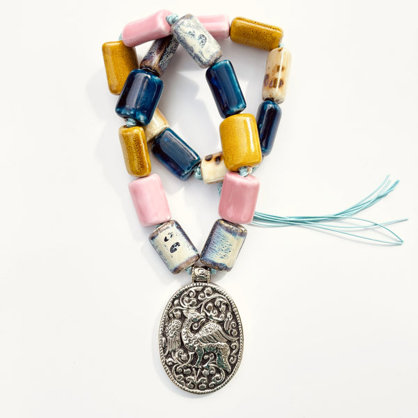 Talisman Necklace - Phoenix necklace product photo, high quality jewelry image