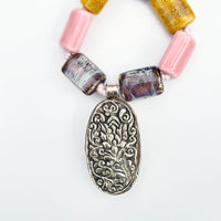 Talisman Necklace - Wise Elder necklace alternate angle view 2, detailed close-up