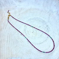 Watermelon Sugar Pink Tourmaline Necklace