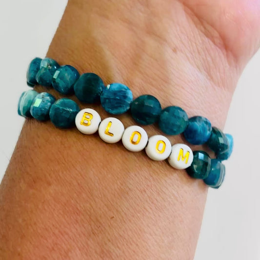 Empowerment Bracelet Duo - Apatite